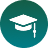 Icon of graduation cap